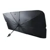 Parasol de protection de parapluie de pare-soleil télescopique de soleil de voiture utilisé pour isoler la chaleur et bloquer les rayons ultraviolets