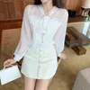 Autumn Sweet Korean Suit Two Piece Outfits For Women Lace Up Reffles Short Tops A-line Mini Skirts Office Lady 2 Piece Set Mujer T220729