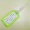 Home Plastic Travel Bagage Tag SuitcoL Board Pass Board Checked Card Tag Adres Label Naam ID Tags