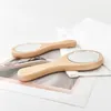 Home Mini Tragbarer Kammspiegel/Set Kosmetikspiegel für Männer und Frauen Massivholz Luftkissen Massagekamm 190