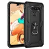 Étuis de téléphone hybrides robustes 2 en 1, armure de doigt magnétique, protection arrière avec béquille, protection robuste pour LG Stylo 5 Aristo 4 5 6 K30 K40 K50s K51 K53 K22 K92 5G Harmony 4