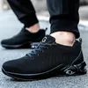 Chaussures habillées hommes sécurité coussin d'air baskets de travail anti-perforation ing mâle acier orteil chaussures de protection pour homme bottes 220829