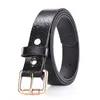 Gürtel hochwertige Frauen 100x2,3 cmpu Leder Schlangenleder Gürtel Damen 2022 Designer Fashion Dress Jeansbelts