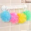 Yumuşak Vücut Baloncukları Sünger Banyo Top Naylon Scrubber LOOFAH KAZANI NET BALLARI Temizlik Süngerleri Çok Renkli Banyo Çiçek Banyo Malzemeleri