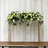 Party Decoration Wedding Geometry Guide Flower Stand Floor Vases Metal Road Lead Table Centerpiece Rack Event Decoration Party