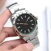 Men's Watch Black 40mm Dial Automatic Mechanical Watch 904L Stainless Steel Design Waterproof Sapphire Luminous Watches