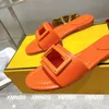 High Quality Designers Women Slippers Slides Luxurys Beach Slide 2022 Summer Flat Slipper Flip Flops Fashion Sandal