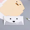 Embrulhado de presente para papel fofo de papel envelope desenho animado animal panda notebook diário infantil estudante escola festa de aniversário de convite statioyery