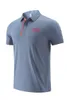 22 Suisse POLO chemises de loisirs pour hommes et femmes en été respirant tissu de maille de glace carbonique T-shirt de sport LOGO peut être personnalisé