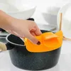 Silikonowy antyspill dreabill drenaż pnebolowy sparowanie z okrągłym krawędzi płyn deflektor zupa zupa