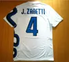 finały 2009 2010 MILITO SNEIJDER ZANETTI Retro koszulka piłkarska Pizarro MILAN 90 1991 1992 97 98 99 02 03 2006 koszulki Djorkaeff Baggio Inter koszulki piłkarskie top Custom