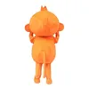 2022 NIEUWE FACTORY VERKOOP Hot Orange Monkey Mascot Costuums Catoon karakter volwassen