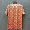 1988 HOLLAND NETHERLANDS RETRO FOOTBALL SHIRT Maglia da calcio Versione CLASSICA Uomo Bambini Kit Gullit 10 Van Basten 12 Vintage Tee Maglie a maniche corte Top Estate