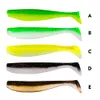 Nuovo arrivo 1000pcslot a 10 colori gelati morbidi addominali s drop pesca attrezzatura esca paddle coda che affonda esca di pesca in silicone 3642118