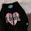 Rose Graphique Kawaii Harajuku HOODIES Femmes Bleu Punk Emo Alt Sweat Zip Up Esthétique Indie Y2k Mode Coréenne Vêtements 220811