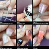 FALSE NAILS 24PCS Spring Summer Design Seamless Fake Tips T Shaped Full Cover for Extension Manicures Tools 0616