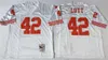 Mitchell and Ness Throwback 75th Anniversary Football 33 Roger Craig Jersey Vintage 21 Deion Sanders 44 Tom Rathman 87 Dwight Clark Retro All Stitched Color ncaa