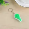 Parti Favor 4 Renk Moda Anahtar Yüzük Mini El Fenerleri UV Para Dedektörü LED KEYCHAIN ​​LIGHT MULTOLOR Küçük Hediye