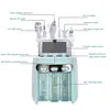 2022 new Oxygen H2 O2 Hydra Peels Hydro Face Cleaning Machine Dermabrasion facial Peel Spa beauty Machine with free delivery by DHL ups door to door service