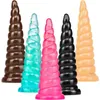 NXY Anal Toys Thread Plug Butt enorme para homens homens gays vibradores de massagem com copo de sucção adultos de sexo, mas s 220505