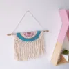 Hand-geweven katoenen koord kwast nordic stijl bohemien kinderkamer decoratie muur hangende tenten decoratieve CCA13084