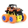 UPS Inertial Pull Back Stunt Car Kid Truck Toys For Boys Off-Road Vehicles Four-Wheel Drive Model Baby Educational Children Toy