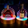 Creative Rechargeable Led Luminous Beer Wine Botther Solder Growing Champagne Cocktail Drinkware Titular para decoração de festa de discoteca