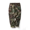 Pantalons pour hommes marque de mode multi-poches Camouflage Cargo coupe ample pantalon fuselé maigre décontracté Long hommes mode hommes Naom22