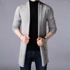 メンズセーターセータースリムフィットウォームウォーム衣類メンズ秋のカジュアルなソリッドニット男性カーディガンデザイナーhommemen's olga22