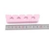 Separatori per dita Nail Art Schiuma morbida Spugna Separatore Strumenti per le dita Cura dei piedi Manicure Pedicure Salon