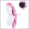 Bonnet/Skl casquettes chapeaux chapeaux écharpes gants accessoires de mode 2021 femmes élastique Double couche réglable cheveux longs tache sommeil chapeau musulman