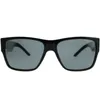 Neue 4296 schwarze Herren-Polarisations-Sonnenbrille, 59 mm, Designer-Quadrat-Sonnenbrille für Herren, Brillen, Glas, quadratische Rahmen, Linsen, wit266m