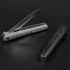 High-end klein zakje vouwmes D2 stalen mes TC4 titanium legering handgreep EDC Gift Knives 2 handgreep kleuren beschikbaar