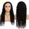 Capelli umani brasiliani sciolti profondi 13x4 parrucca in pizzo 150% Densità Virgie Virgin Hair Products 10-32 pollici parrucche libere