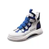High Top Dress Wedding Party Shoes Fashion Man Casual Outdoor Leather Sneakers Comfortable Non-slip Round Toe Air Cushion Leisure Walking Boots