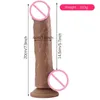 Nxy Dildos Dongs Dildo Realistico Gode Enorme Giocattoli femminili 7/8 pollici Enorme pene in silicone Juguetes Sexuales Para Realistico Consolador 220420