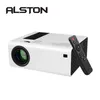 Alston Y6 LED проектор HD-совместимый-HDMI USB AV 190 Ansi Lumens Home Entertainment H220409