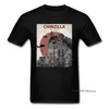 Camisetas masculinas 1988 camisetas masculinas Chinzilla Chinchilla Monster Tshirt Destroy The World Rat Black T Shirts Awesome Birthday Gift Clothes