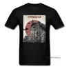 Camisetas masculinas 1988 camisetas masculinas Chinzilla Chinchilla Monster Tshirt Destroy The World Rat Black T Shirts Awesome Birthday Gift Clothes