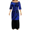 Цена по прейскуранту завода-изготовителя, женские довольно милые клубные облегающие платья, Самоанское Пулетаси, полинезийское традиционное платье в этническом стиле, комплект из 2 предметов 220706