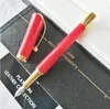 Édition spéciale de MM noir/rose/rouge couleurs M stylo plume avec pince à perles de luxe écriture lisse grande actrice