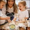 Baking mods Bakeware Kitchen Dining Bar Garden Home Jardim de 3 pe￧as FL Sugar Honeycomb Cake Biscuit Kit Candy Receita de Natal Pent￡gono