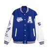 Herrenjacken Letterman Jacke Unisex Street Varsity bestickte Baseballuniform Männer Hip Hop Bombermäntel von höchster QualitätHerren