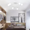 Luzes de teto Lustre moderno Candelador LED Iluminação LED Quente