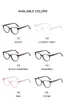 Güneş Gözlüğü Göndermeye Hazır Moda Gözlük Gözlük Çerçevesi Vintage Optik Kadın Güzellik Bayan Anti Mavi Işık Engelleme Gözlük UV400
