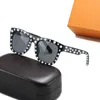Designer zonnebril klassiek highfashion element populair adumbral ontwerp met meerdere patronen voor man vrouw 6 kleuren topkwaliteit7407863