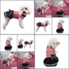 OUTROS PET SUMPRIMENTOS DE PET Home Garden Puppy Dog Stripe Costume Princess Dress Lace PLEELEAD LAPEL PROJETO DOMIM DAPA DRIA 2021 OVKH6