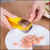 Fruit Vegetable Tools Kitchen Kitchen Dining Bar Home Garden Banana Slicer Sau Chopper Cucumber Cutter Tool Stainless Steel Pae11367 Drop