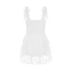 Mababy Family Clothing Matching Outfits Dot Print Dress Moeder Dochter Mouwloze TULLE -jurken Party Wedding Familie Look D01 220531