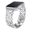 Diamond Bracelet for apple Watch Ultra strap 49mm 8 7 41mm 45mm 44mm 40mm 42mm 38mm Stainless Steel iwatch Series 6 SE 54 3 2 1 women wrist band Accessories